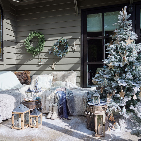 Kunstkerstboom 2.10 meter | Grandis Fir | Besneeuwd | 550 lampjes | 2326 tips | PVC/PE | Everlands LLU00551 - 6