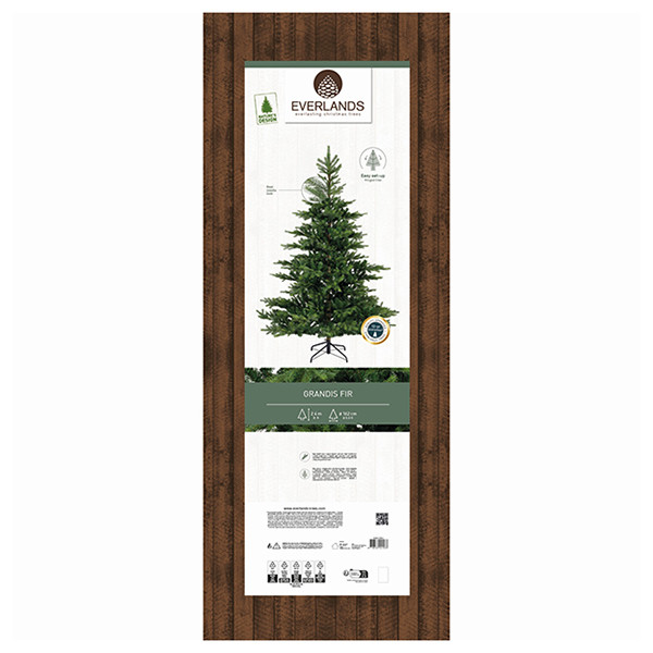 Kunstkerstboom 2.40 meter | Grandis Fir | 2935 tips | PVC/PE | Everlands LLU00555 - 6