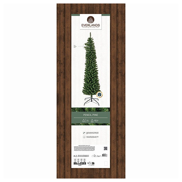 Kunstkerstboom 3 meter | Pencil Pine | 1098 tips | PVC/PE | Everlands LLU00546 - 4