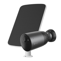 Ezviz BC1C Pro Outdoor Kit | Battery Camera incl. Solar Panel | 4K | Zwart  LEZ00025