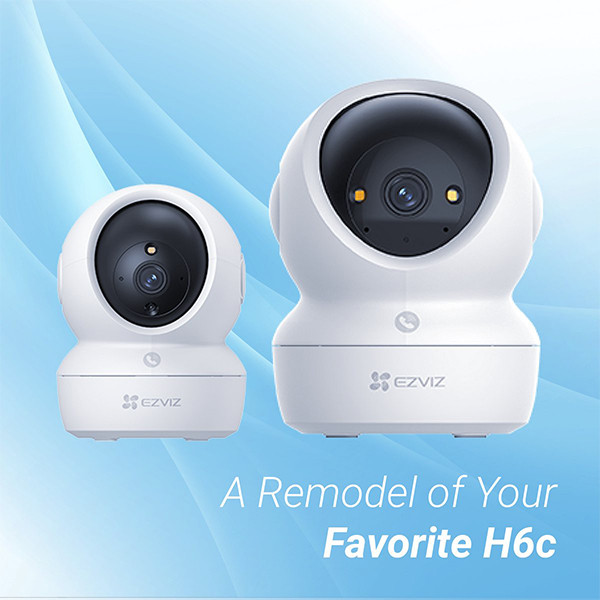 Ezviz H6C Pro G1 5MP Camera | Full HD 1620p | 340° | Wit LEZ00037 - 5