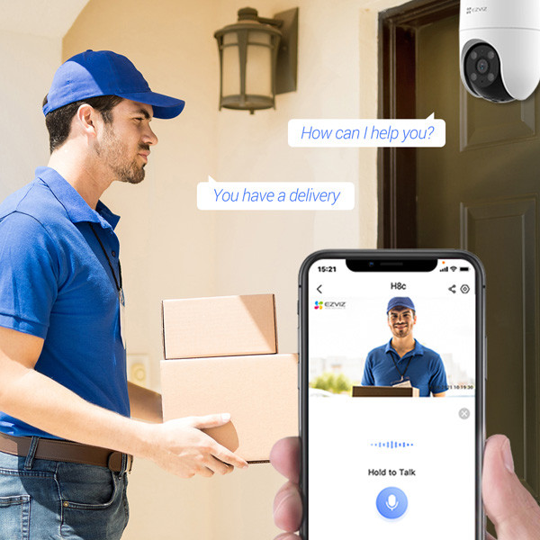 Ezviz H8C Outdoor Camera | Full HD 1080p | 360° | Wit  LEZ00021 - 7