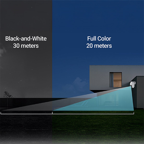 Ezviz H8C POE Outdoor Camera | Full HD 1080p | 104° | Wit LEZ00042 - 7