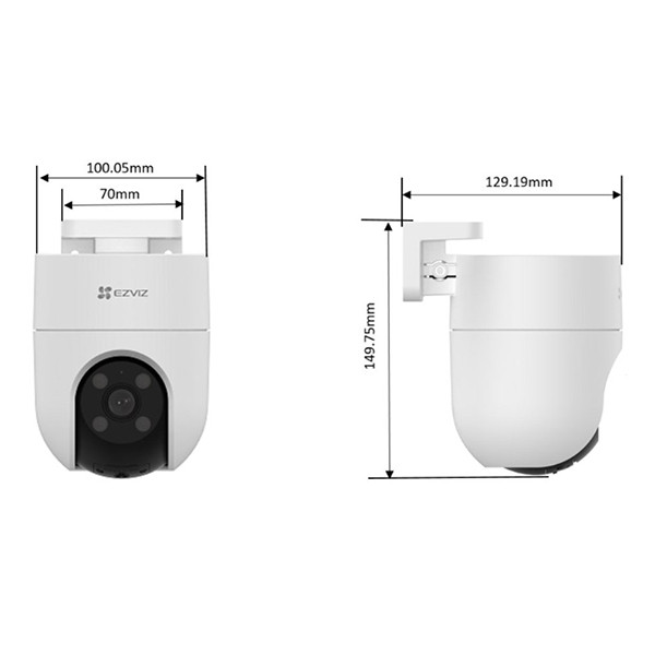 Ezviz H8C SE Outdoor Camera | Full HD 1080p | 104° | Wit LEZ00041 - 7