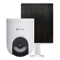 Ezviz HB8 Lite Outdoor Kit | Battery Camera incl. Solar Panel | 2K | Wit LEZ00047