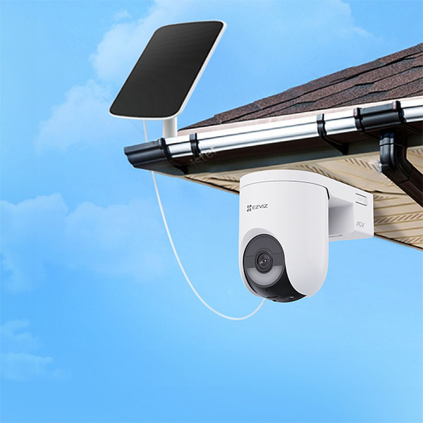 Ezviz HB8 Lite Outdoor Kit | Battery Camera incl. Solar Panel | 2K | Wit LEZ00047 - 4