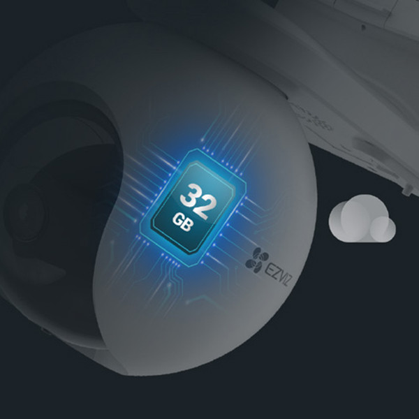 Ezviz HB8 Outdoor Battery Camera | 2K | 340° | Wit  LEZ00027 - 5