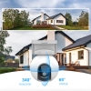 Ezviz HB8 Outdoor Kit | Battery Camera incl. Solar Panel | 2K | 340° | Wit  LEZ00028 - 4