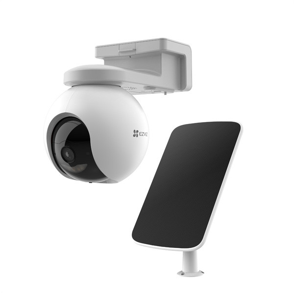 Ezviz HB8 Outdoor Kit | Battery Camera incl. Solar Panel | 2K | 340° | Wit  LEZ00028 - 1