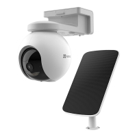 Ezviz HB8 Pro Outdoor Kit | Battery Camera incl. Solar Panel | 4K | Wit LEZ00048