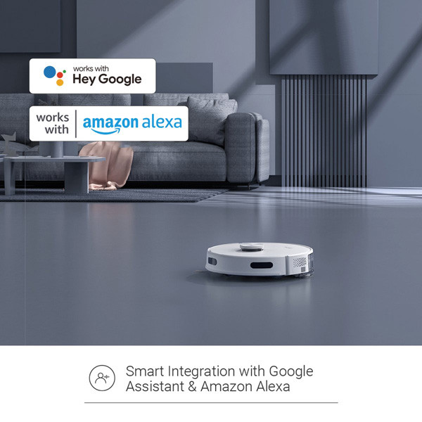 Ezviz RE4 Plus Robotstofzuiger met stofstation | LiDAR Navigatie | Wi-Fi | Wit  LEZ00035 - 9
