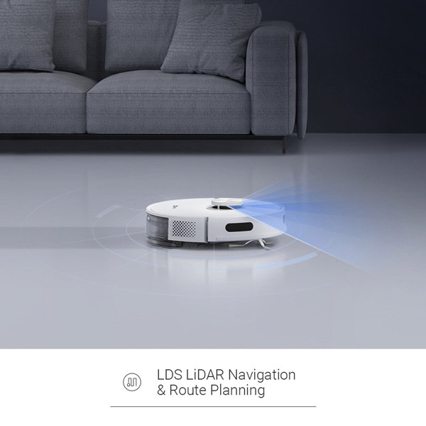Ezviz RE4 Slimme Robotstofzuiger | LiDAR Navigatie | Wi-Fi | Wit  LEZ00034 - 8