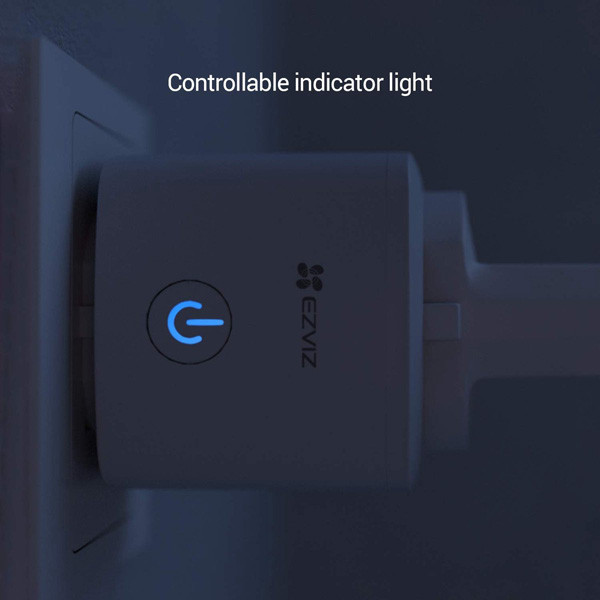Ezviz T30-B Smart Plug met energiemater | Max. 2300W | Wit  LEZ00033 - 4