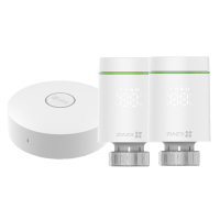 Ezviz T55 Kit | 2x Slimme radiatorknop incl. Bridge | Wit  LEZ00031