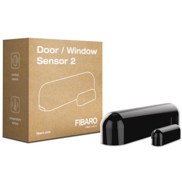FIBARO Door/Window Sensor 2 | Z-Wave Plus | Zwart  LFI00029 - 1