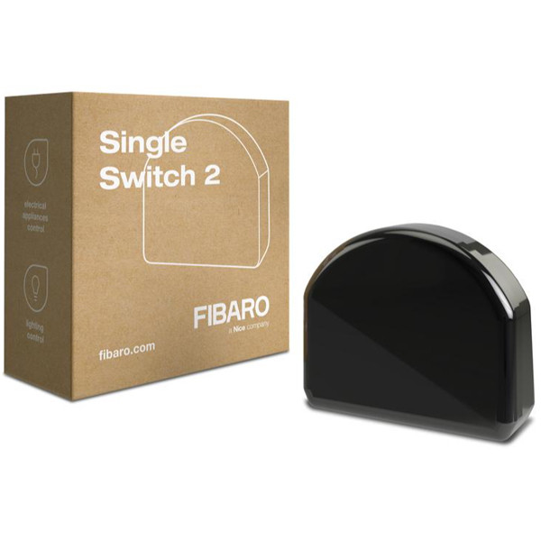 FIBARO Single Switch 2 | Z-Wave Plus | Max. 2500W  LFI00005 - 1