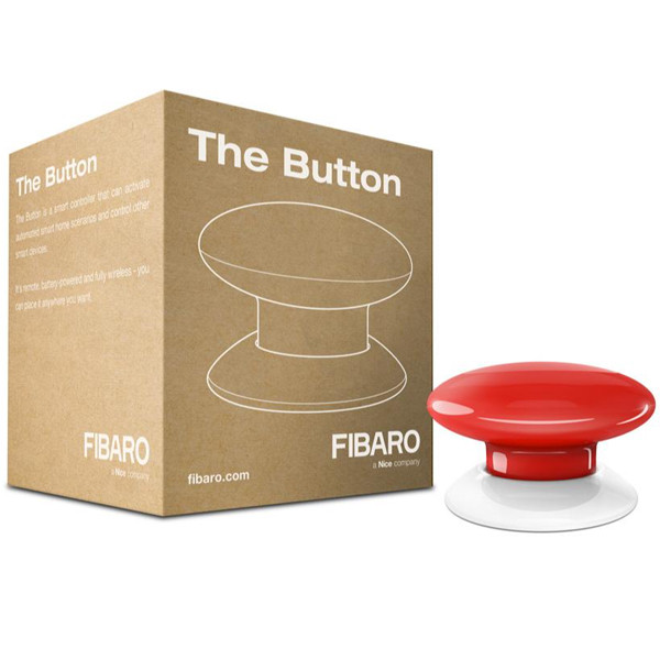 FIBARO The Button | Z-Wave Plus | Rood  LFI00013 - 1