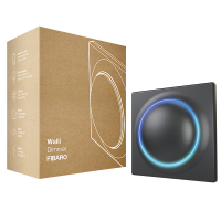 FIBARO Walli Dimmer | Z-Wave Plus | Max. 350W | Antraciet  LFI00089