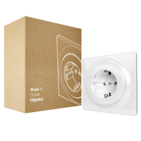 FIBARO Walli Outlet | Type F | Stopcontact | Max. 3680W | Wit (NL)  LFI00067