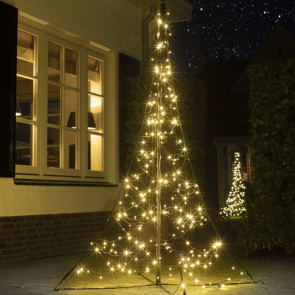 Fairybell kerstboom | 2 meter | 240 leds | All-Surface | Warm wit met twinkle  LFA00039 - 1