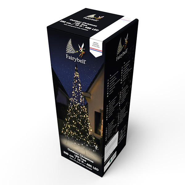 Fairybell kerstboom | 3 meter | 480 leds | Warm wit  LFA00016 - 2