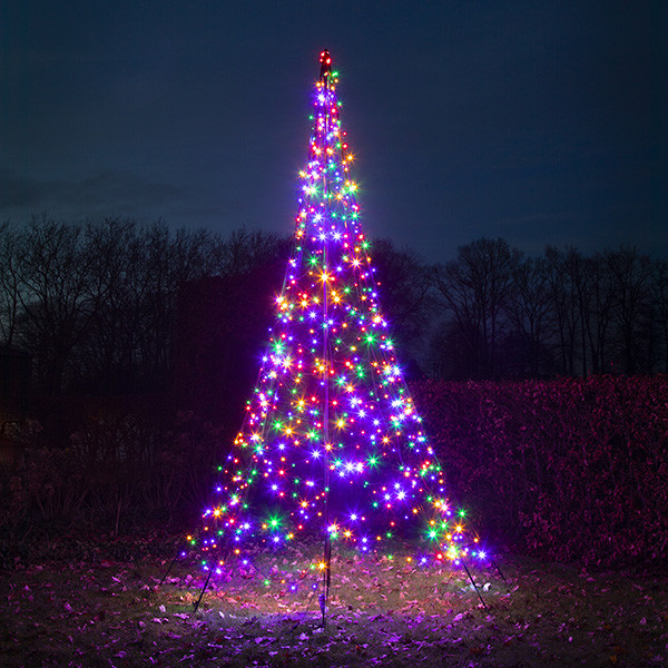 Fairybell kerstboom | 4 meter | 640 leds | Multicolor  LFA00020 - 1