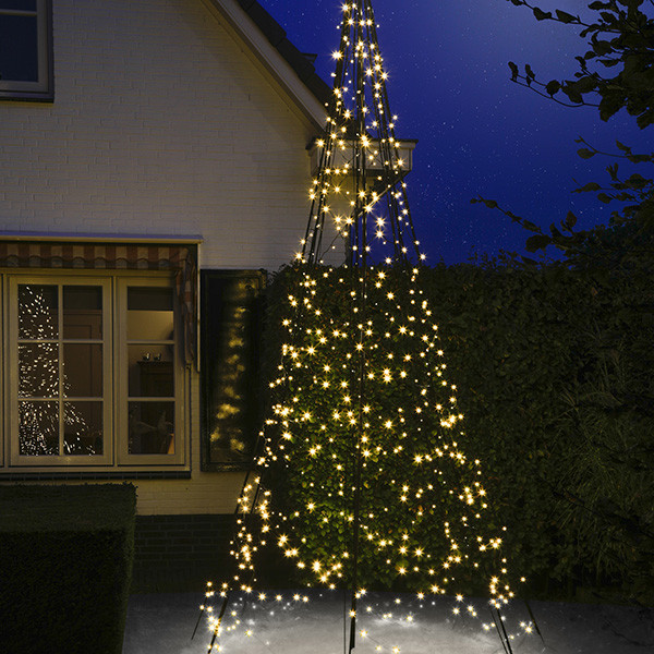 Fairybell kerstboom | 4 meter | 640 leds | Warm wit  LFA00018 - 1