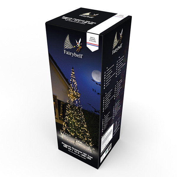 Fairybell kerstboom | 4 meter | 640 leds | Warm wit  LFA00018 - 2