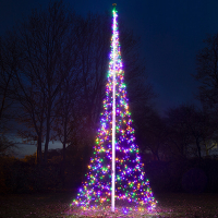 Fairybell kerstboom | 8 meter | 1500 leds | Multicolor  LFA00029