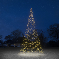 Fairybell kerstboom | 8 meter | 1500 leds | Warm wit met twinkle  LFA00028