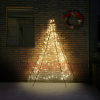 Fairybell muurkerstboom | 2 meter | 180 leds | Warm wit  LFA00034