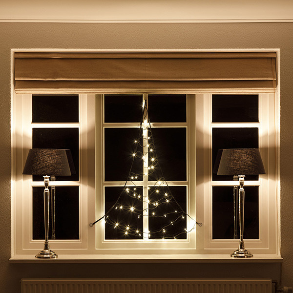 Fairybell raamkerstboom | 1.25 meter | 60 leds | Warm wit  LFA00010 - 1