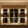 Fairybell raamkerstboom | 1.25 meter | 60 leds | Warm wit