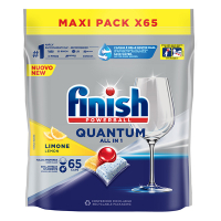 Tip: Finish Quantum All-in-1 vaatwastabletten (65 stuks) Lemon