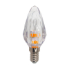 Firelamp Diamond E14+E27 led lamp 2W (transparant)