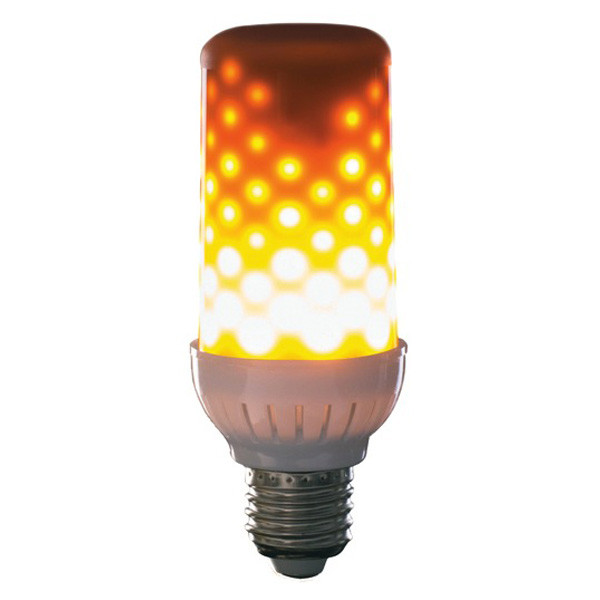firelamp original e27 xl led lamp met vlammeneffect 3w opaque coating firelamp 123led nl