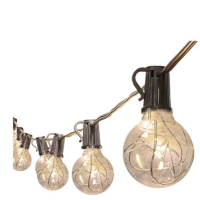 Lichtsnoer | 8 meter | 3000K | 10 lampen | FlinQ LFL00013