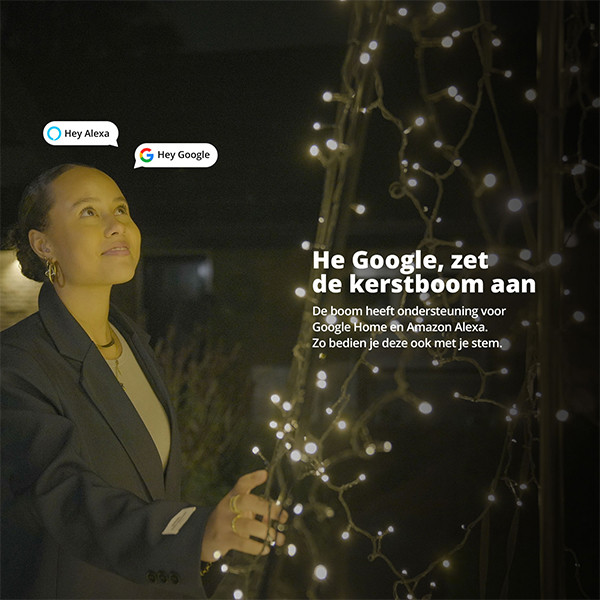 FlinQ Slimme kerstboom RGBW | 3 meter | WiFi | 1200 leds LFL00033 - 6