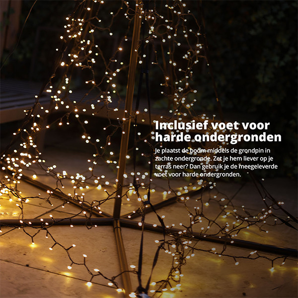FlinQ Slimme kerstboom RGBW | 3 meter | WiFi | 1200 leds LFL00033 - 8