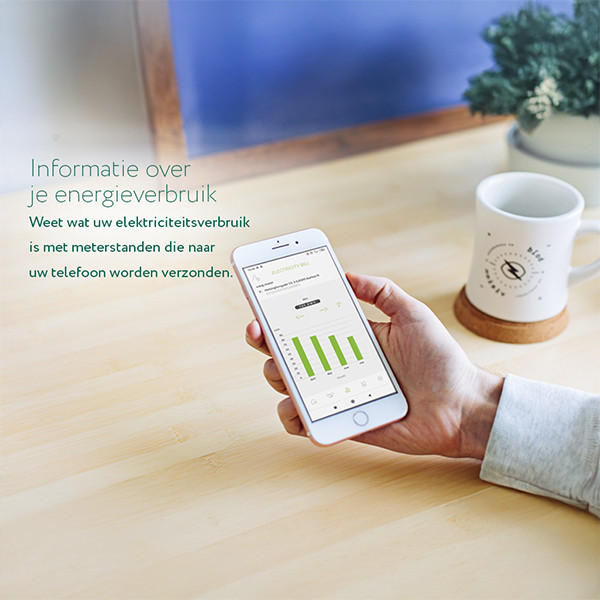 Frient Elektriciteitsmeter Interface EMI2 P1 | Geschikt voor RJ12 poort | Zigbee 3.0 | Wit  LFR00003 - 4