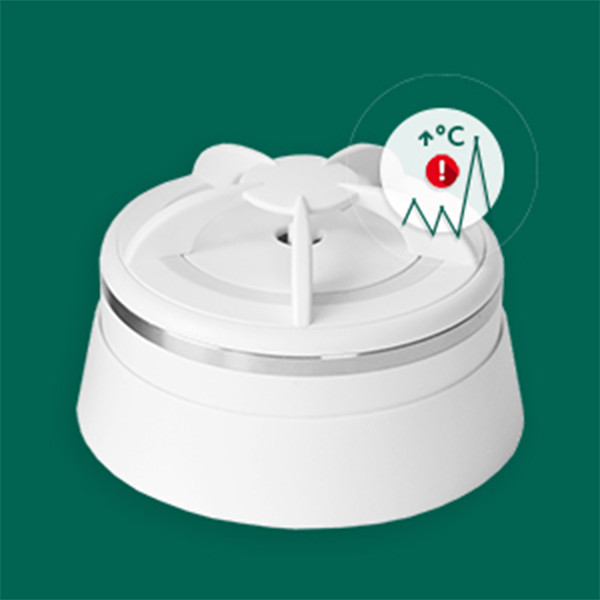 Frient Intelligent Heat Alarm | Batterij Gevoed | Zigbee 3.0 | Wit  LFR00005 - 3