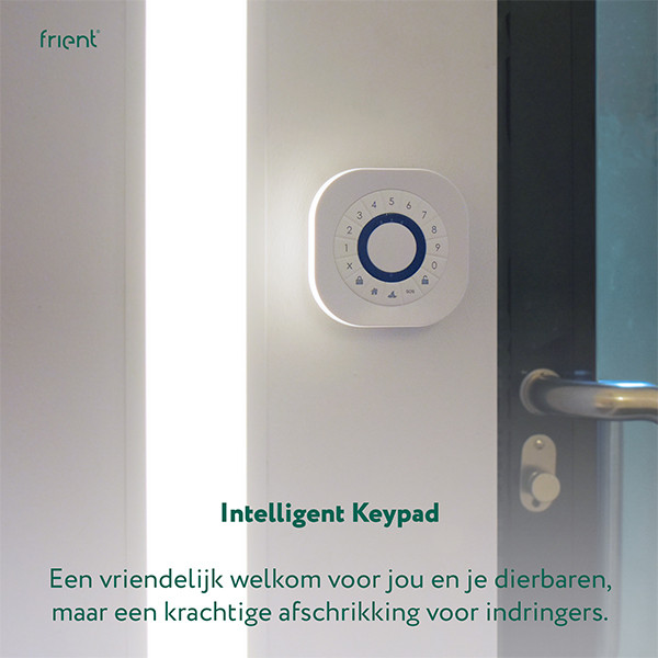 Frient Intelligent Keypad | Zigbee 3.0 | Batterij Gevoed | Wit  LFR00006 - 3