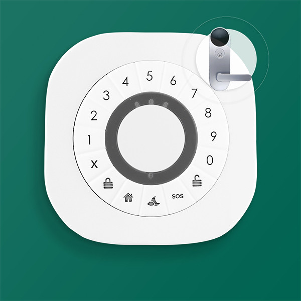 Frient Intelligent Keypad | Zigbee 3.0 | Batterij Gevoed | Wit  LFR00006 - 5