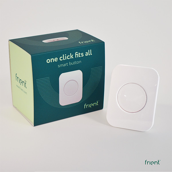 Frient Smart Button | Zigbee 3.0 | Batterij Gevoed | Wit  LFR00012 - 1