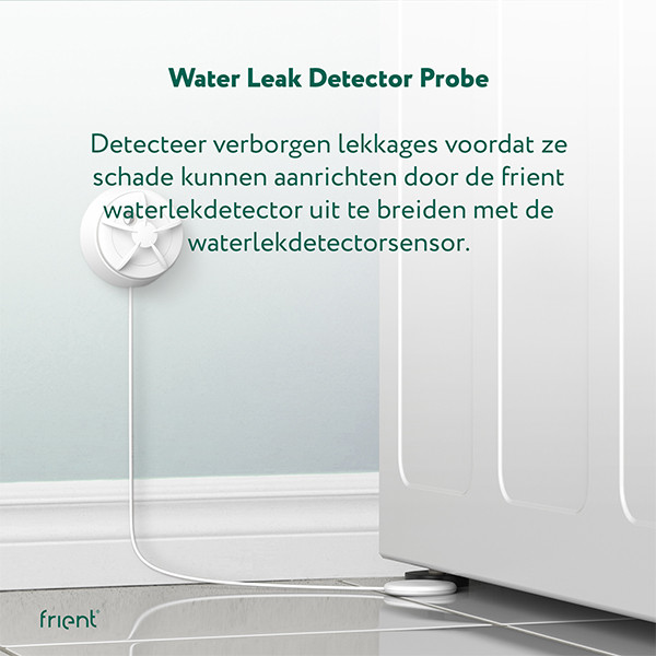 Frient Water Leak Detector Probe | Zigbee 3.0 | Wit  LFR00021 - 2
