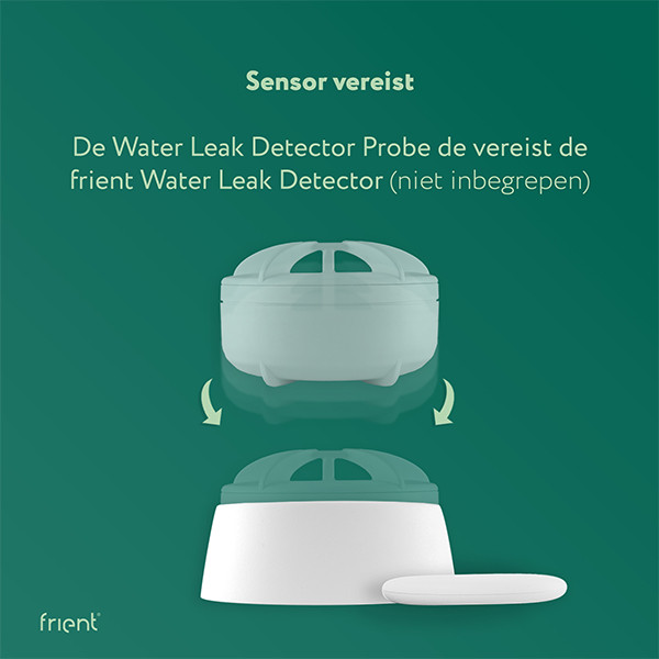 Frient Water Leak Detector Probe | Zigbee 3.0 | Wit  LFR00021 - 5