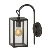 Garden Lights Columba | Wandlamp | Zwart | 12V | Extra warm wit | 4W  LGL00022