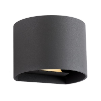 Garden Lights Goura | Wandlamp | Antraciet | 12V | Warm wit | 3W  LGL00016