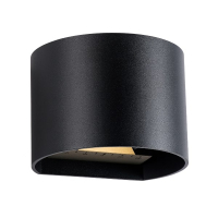 Garden Lights Goura | Wandlamp | Zwart | 12V | Warm wit | 3W  LGL00014
