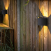 Garden Lights Goura | Wandlamp | Zwart | 12V | Warm wit | 3W  LGL00014 - 2